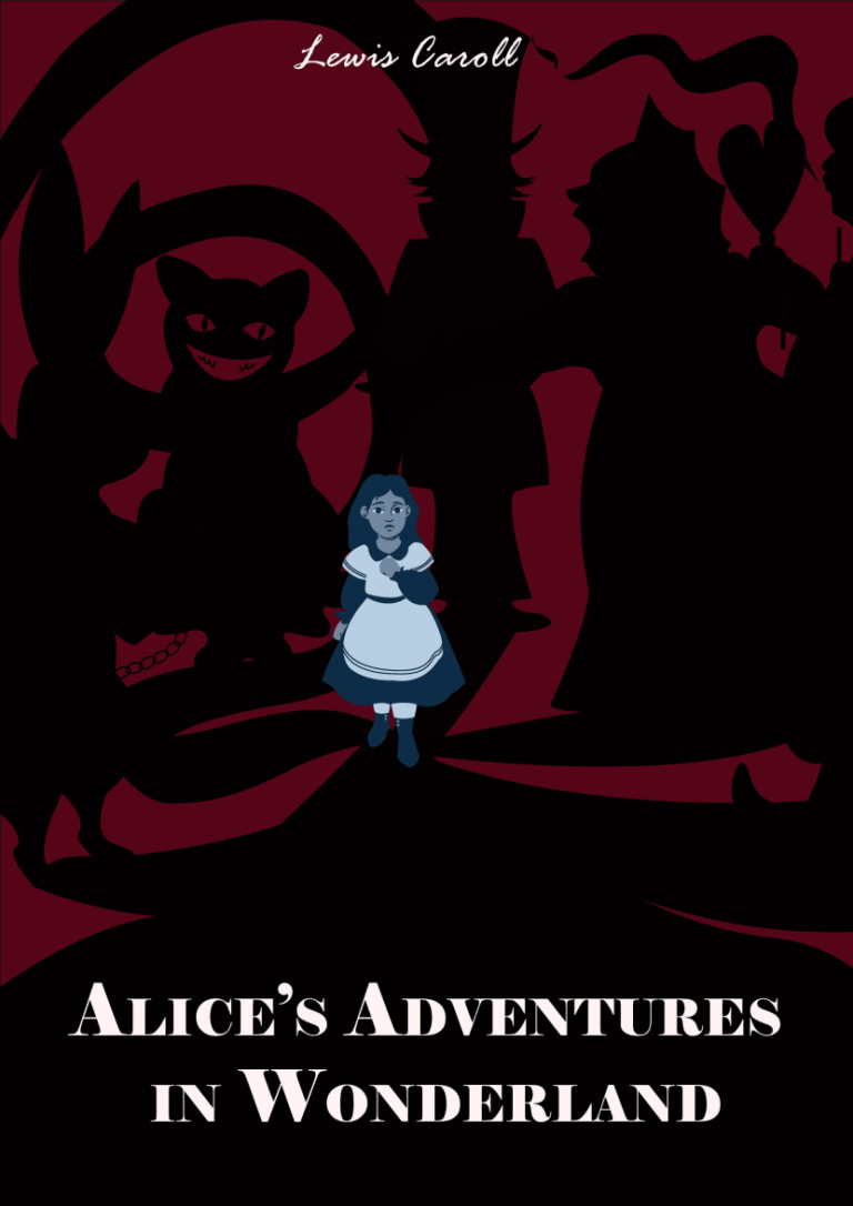 Illustration Couverture Alice aux Pays des Merveilles